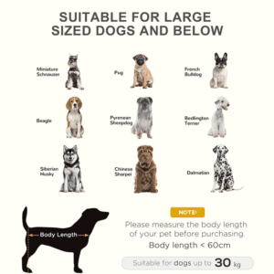 PawHut Large Dog Sleep Bed Elevated