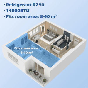 Homcom Air Conditioner 14000 BTU
