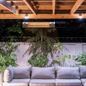 Outsunny Electric Halogen Heater 1500W