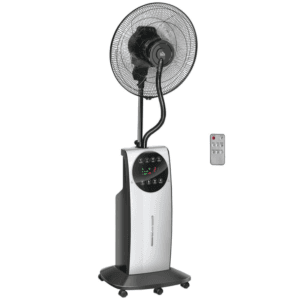 Homcom Pedestal Fan with Water Mist Spray
