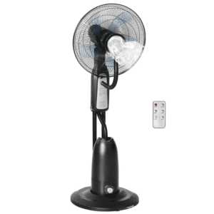 Homcom Pedestal Fan w/ Water Mist Spray