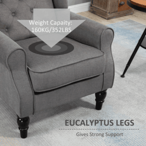 Homcom Accent Armchair Wingback