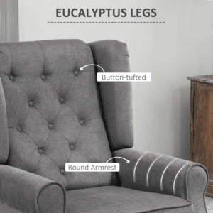 Homcom Accent Armchair Wingback