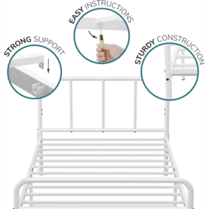 House of Home Single Metal Bed Frame