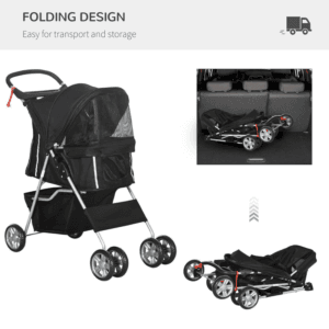 PawHut Dog Stroller Carrier