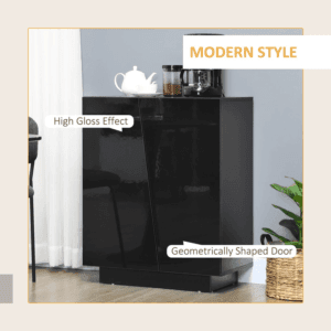 Homcom Storage Cabinet Black