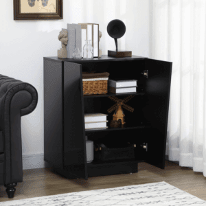 Homcom Storage Cabinet Black