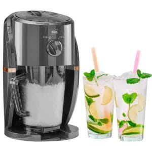 Neo Grey & Copper Ice Crusher Slush Machine