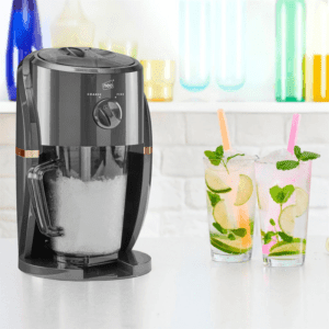 Neo Grey & Copper Ice Crusher Slush Machine