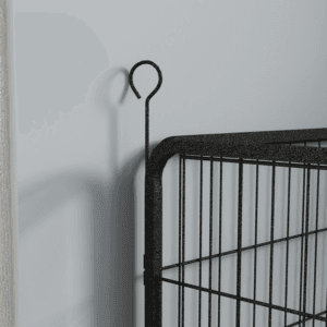 Pawhut Metal Dog Playpen w/ Door