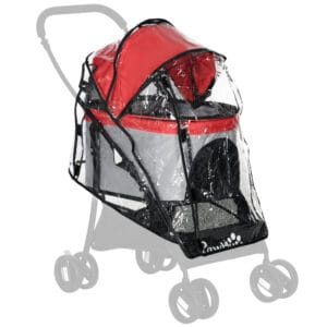 PawHut Dog Pram Rain Cover