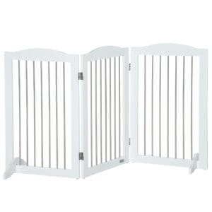 PawHut Foldable Dog Gate for Doorways