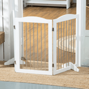 PawHut Foldable Dog Gate for Doorways