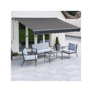Greenhurst Grosvenor Awning 3m Charcoal
