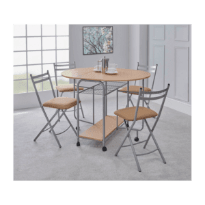 Greenhurst 4 Seater Dining Set Stowaway