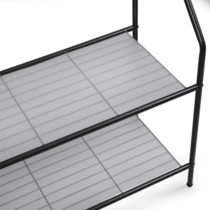 House of Home Clothes Rail w/ Two Shelves