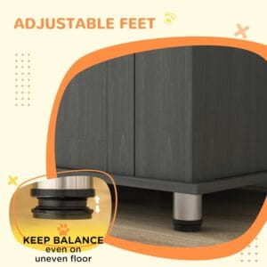 PawHut Dog Crate Cage for Medium/Large Dog