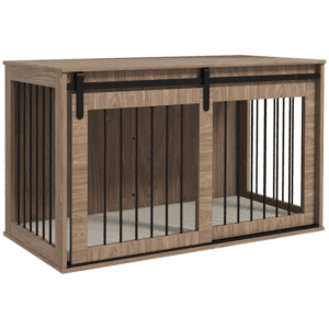 PawHut Dog Crate Furniture with Cushion PawHut Dog Crate Furniture with Cushion