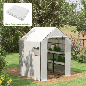 Outsunny Walk-in Greenhouse Cover