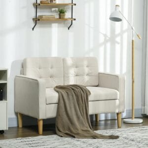 Homcom 2 Seater Sofa w/ Storage