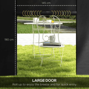 Outsunny 3x3m or 3x6m Pop Up Gazebo