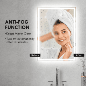 Homcom Bathroom Mirror w/ LED Lights