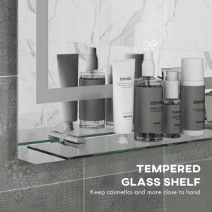 Kleankin Bathroom Mirror w/ LED Lights