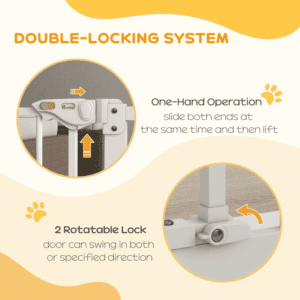 PawHut Adjustable Safety Gate