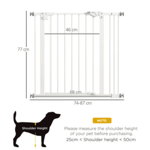 PawHut Adjustable Safety Gate