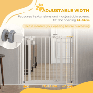PawHut Adjustable Safety Gate