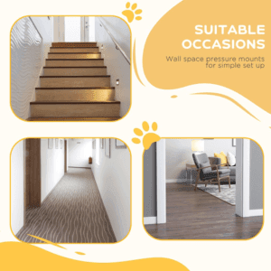 PawHut Adjustable Metal Pet Gate PawHut Adjustable Metal Pet Gate