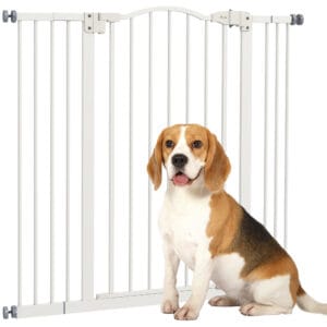 PawHut Metal Pet Gate Safety Adjustable PawHut Metal Pet Gate Safety Adjustable