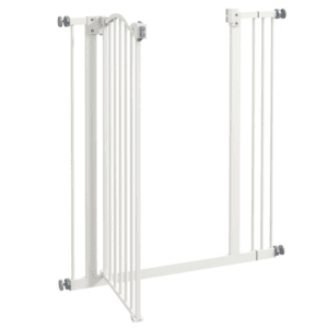 PawHut Adjustable Metal Pet Gate
