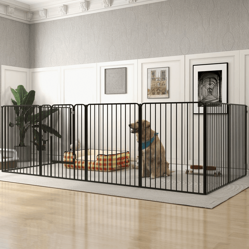 PawHut Heavy Duty Dog Playpen 8 Panels PawHut Heavy Duty Dog Playpen 8 Panels