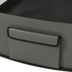 PawHut Portable Dog/Cat Pen Grey