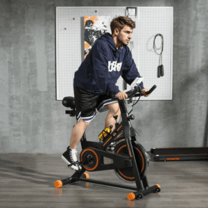 Homcom Exercise Bike w/ LCD Display