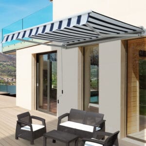 Outsunny Retractable Patio Awning