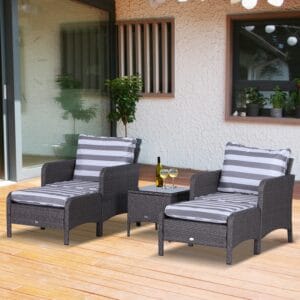 Outsunny Garden Furniture Set 5pc