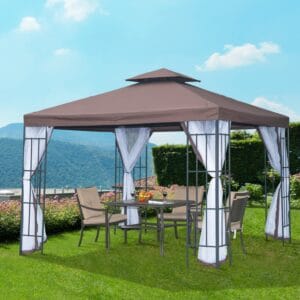 Outsunny Gazebo Marquee 3 x 3m