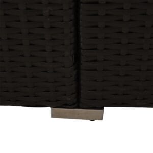 Outsunny Rattan Lounger Set 3pc