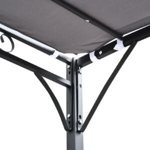 Outsunny Wall Awning Canopy 3 x 3m