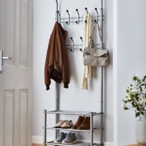 Multi Purpose Stand 18 Hooks Grey