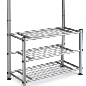 Multi Purpose Stand 18 Hooks Grey