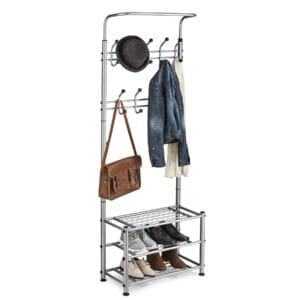 Multi Purpose Stand 18 Hooks Grey