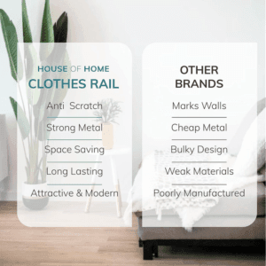 House of Home Clothes Rail