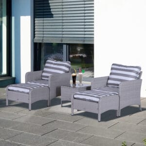 Outsunny Garden Furniture Set 5pc