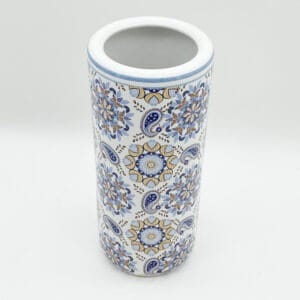 MSL 18" Blue & White Umbrella Stand