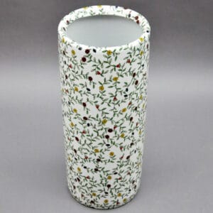 MSL Umbrella Stand Round Floral 18"