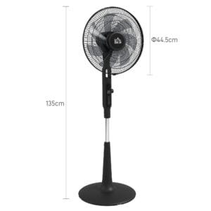Homcom Standing Fan 12V DC w/ Oscillation