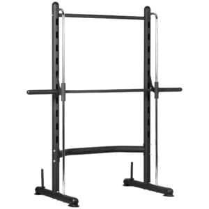 Homcom Squat Rack with Pull Up Bar Adjustable
